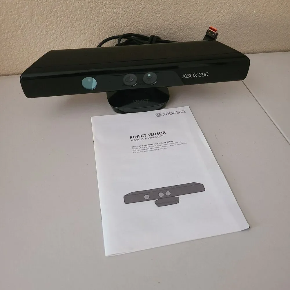 Official Microsoft Xbox 360 Kinect Motion Sensor Bar! ~ Works Great! Fast Ship!